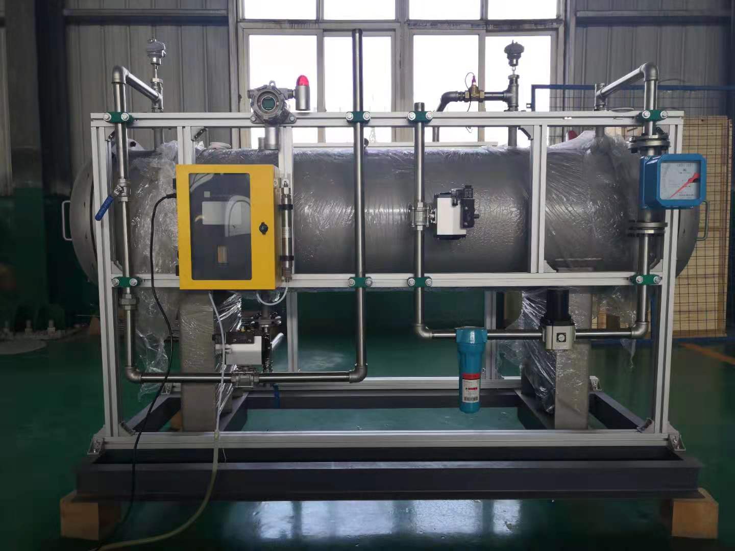 山西5kg煙氣脫硝臭（chòu）氧發生器（qì）進入組裝階段(圖1)